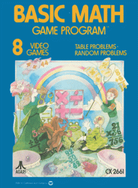 Math Atari 2600 US box art